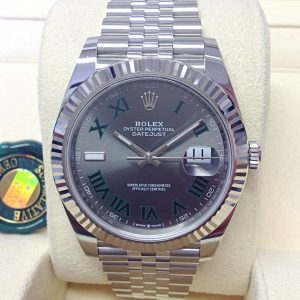 Rolex replica Datejust 41mm 126334 Wimbledon Dial 3235 jubilee