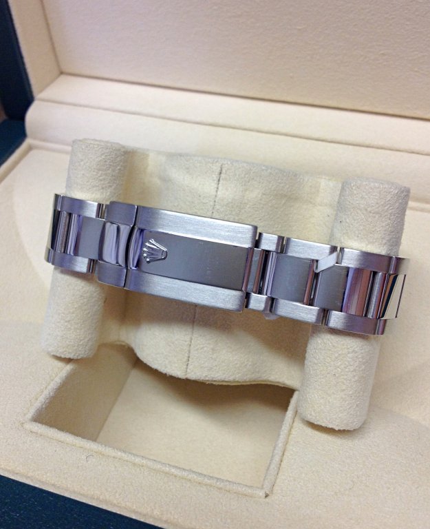 Rolex replica oyster Datejust 36mm 116234 Blue Diamond Dial - immagine 4