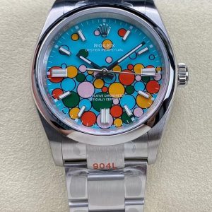 Rolex replica Oyster Perpetual 36 124300 celebration dial