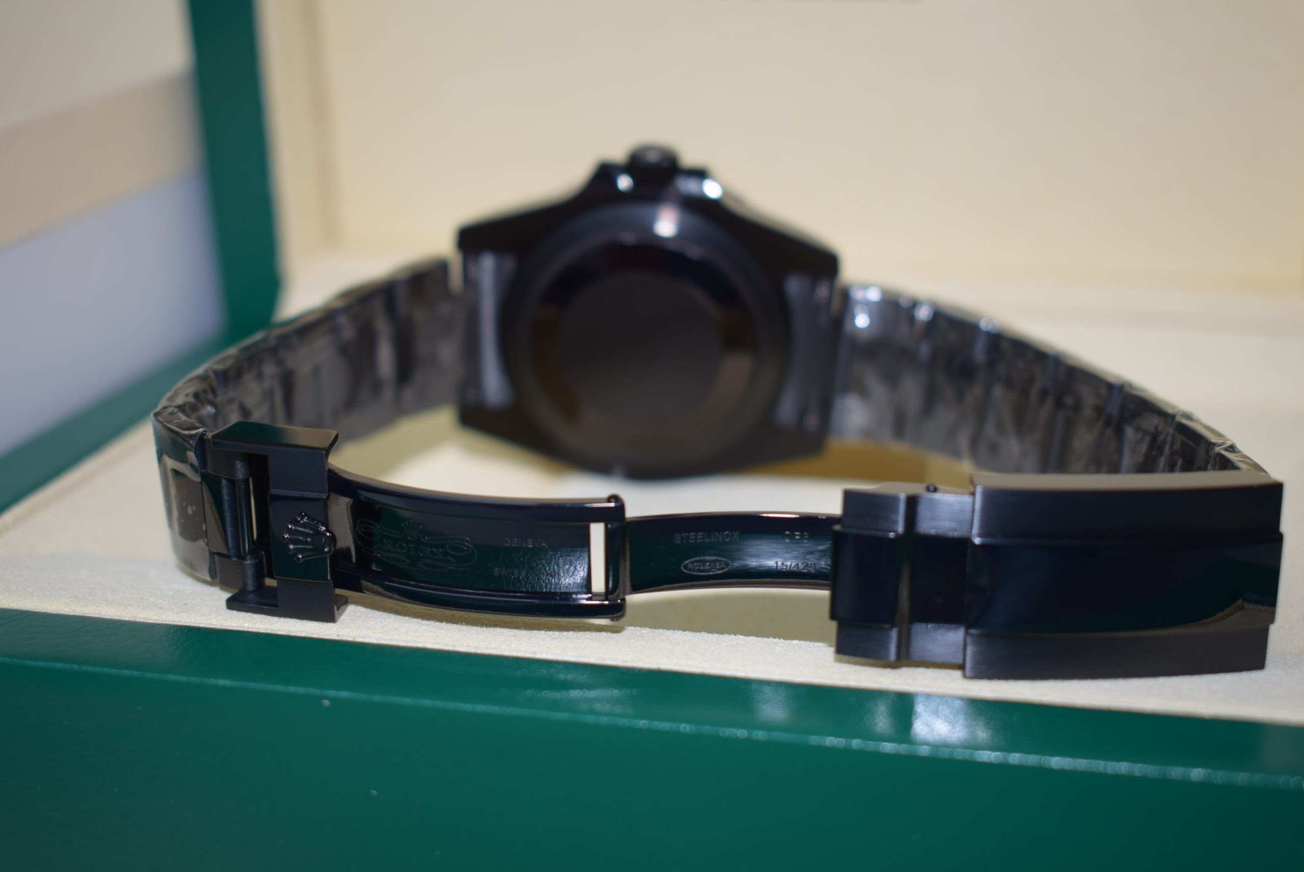 Rolex replica pro-hunter submariner 114060 poker black special edition - immagine 11