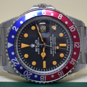 Rolex replica GMT master II vintage 1675 pepsi oyster bracelet