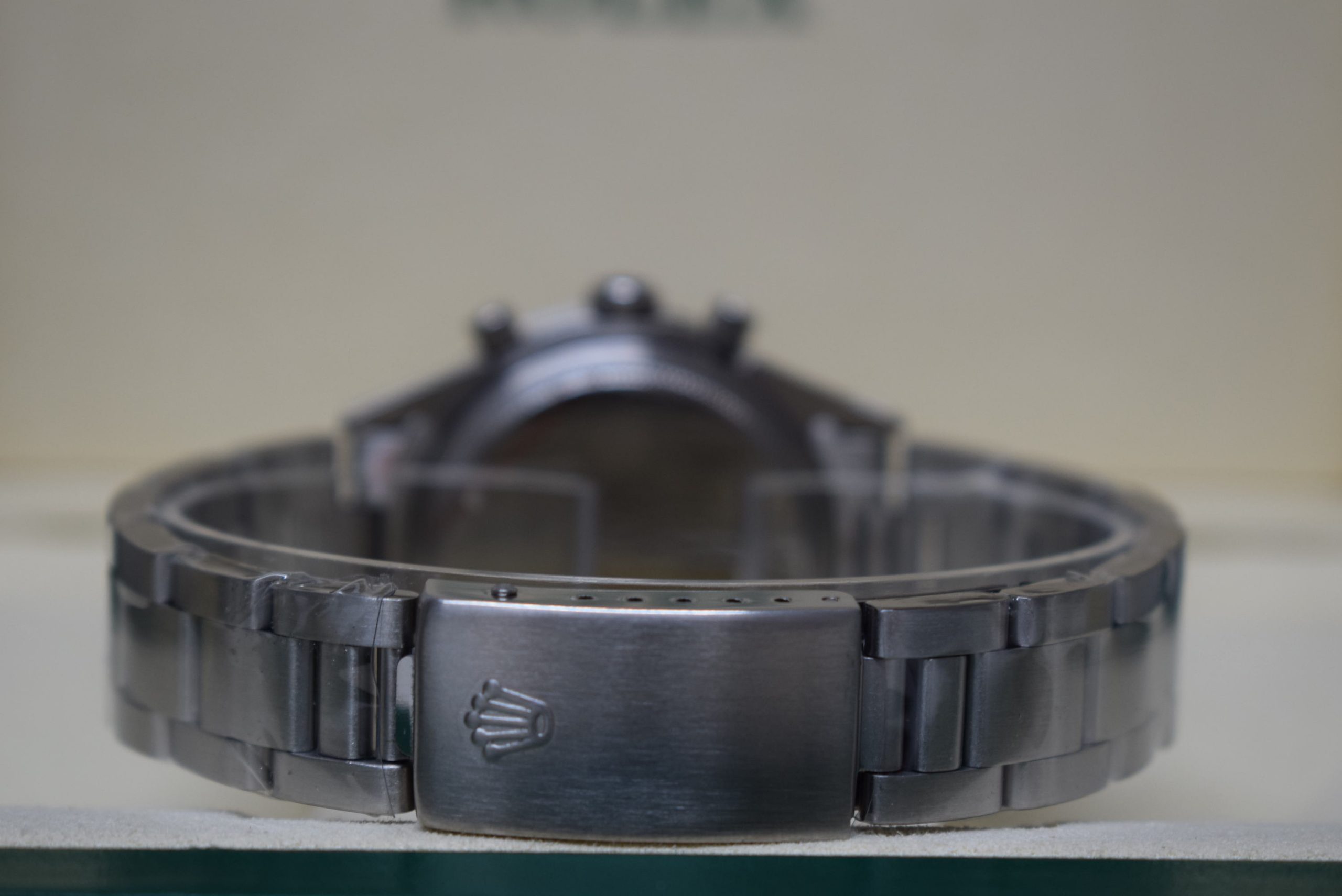 Rolex replica daytona vintage paul newman ref. 6241 black dial - immagine 8