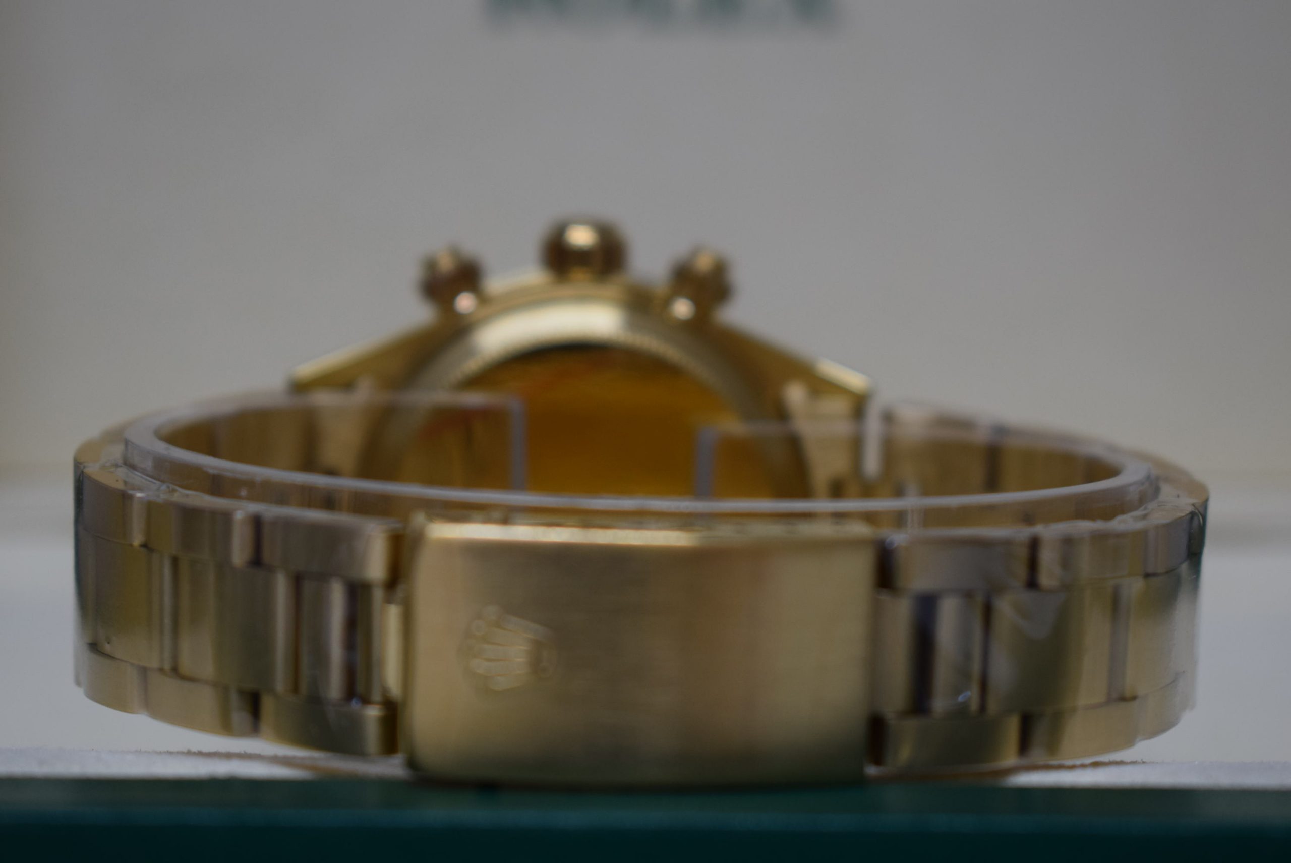 Rolex replica daytona vintage paul newman ref. 6263 oro giallo champagne dial - immagine 6