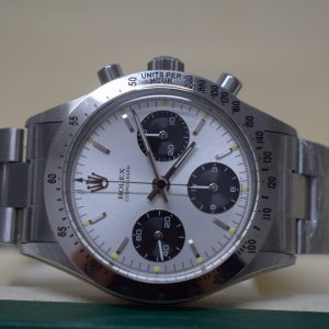 Rolex replica daytona vintage 6262 argentee dial manual winding
