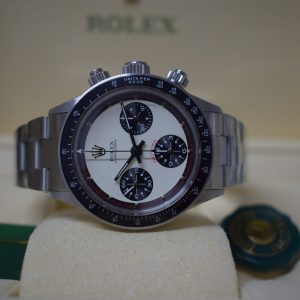 Rolex replica daytona vintage paul newman ref. 6245 white dial