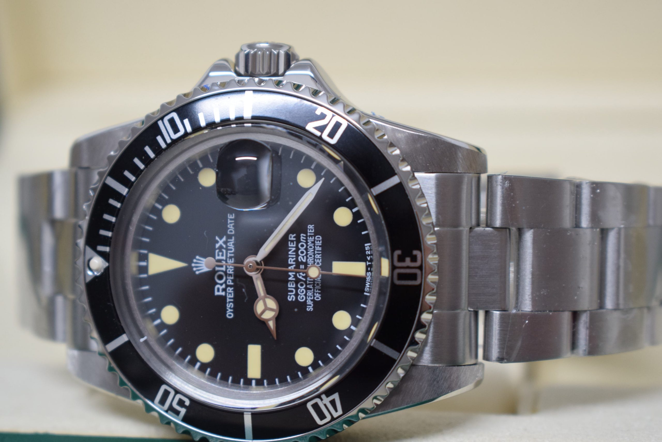 Rolex replica submariner vintage 1680 oyster bracelet - immagine 3