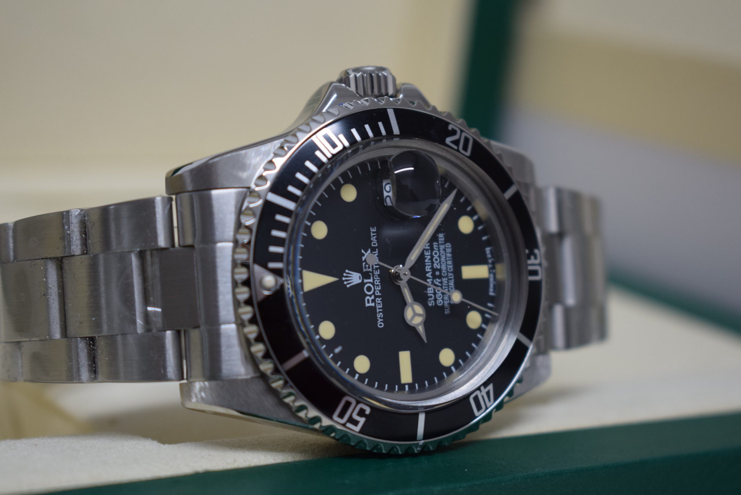 Rolex replica submariner vintage 1680 oyster bracelet - immagine 4