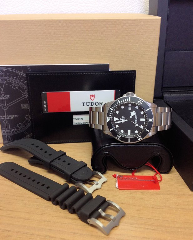 Tudor replica Pelagos 25500TN 42mm Titanium Black Dial - immagine 2