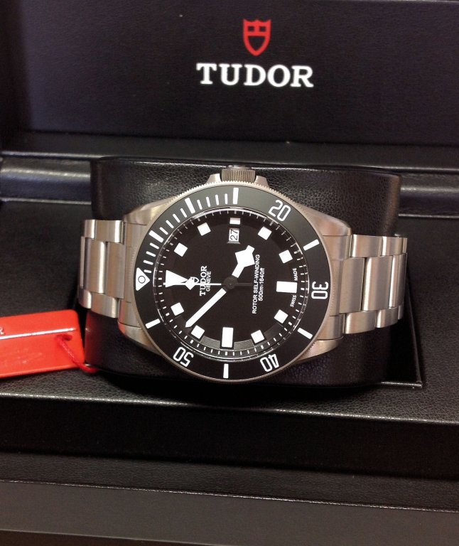 Tudor replica Pelagos 25500TN 42mm Titanium Black Dial - immagine 4