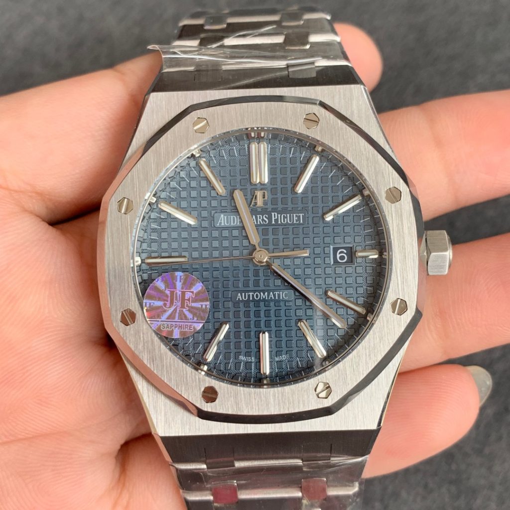Audemars Piguet replica royal oak 15400 ST jumbo blue dial clone movement