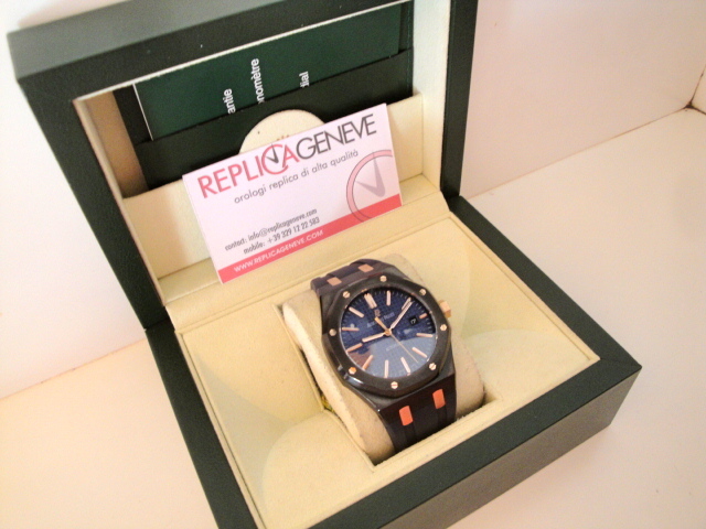 Audemars Piguet royal oak 15400st jumbo PVD rose gold big size 41mm orologio replica imitazione - immagine 2