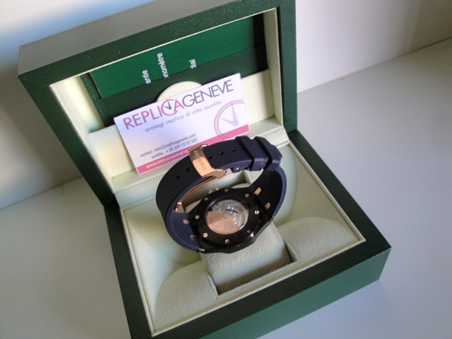 Audemars Piguet royal oak 15400st jumbo PVD rose gold big size 41mm orologio replica imitazione - immagine 6