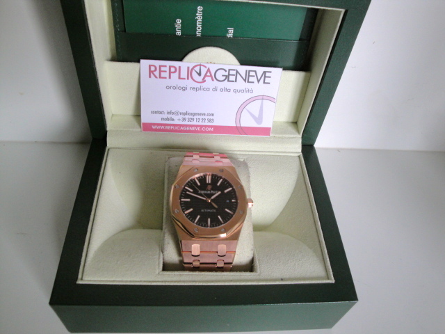 Audemars Piguet replica royal oak jumbo black dial imitazione replica orologio