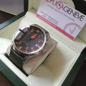 IWC replica mark XVII automatic orange orologio replica copia imitazione