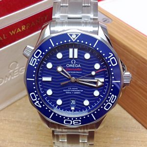 Omega replica Seamaster 300M 210.30.42.20.03.001 blue dial