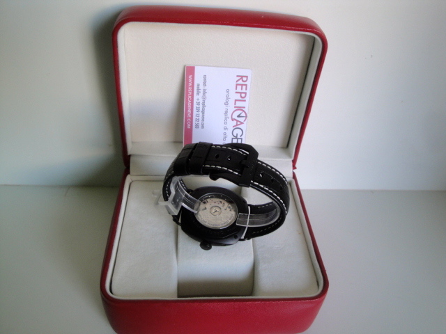 Officine Panerai replica radiomir titanium 10 days pvd strip leather orologio replica imitazione - immagine 6