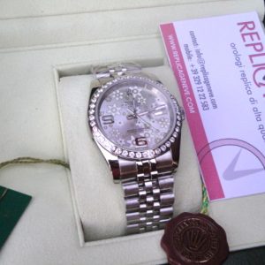 Rolex replica datejust flowers grey edition orologio replica