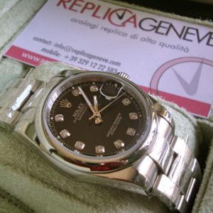 rolex replica datejust oyster nero brillanti