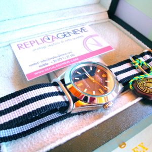 Rolex replica cordura strip milgauss bi-color orologio replica copia imitazione