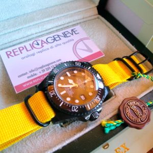 Rolex replica cordura yellow strip deepsea seadweller prohunter orologio replica copia imitazione