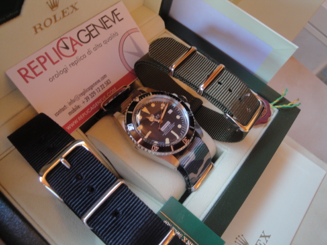Rolex replica cordura camouflage strip seadweller comex vintage orologio replica copia imitazione