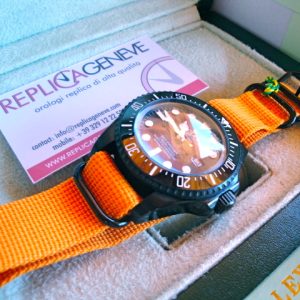 Rolex replica cordura orange strip deepsea seadweller prohunter orologio replica copia imitazione
