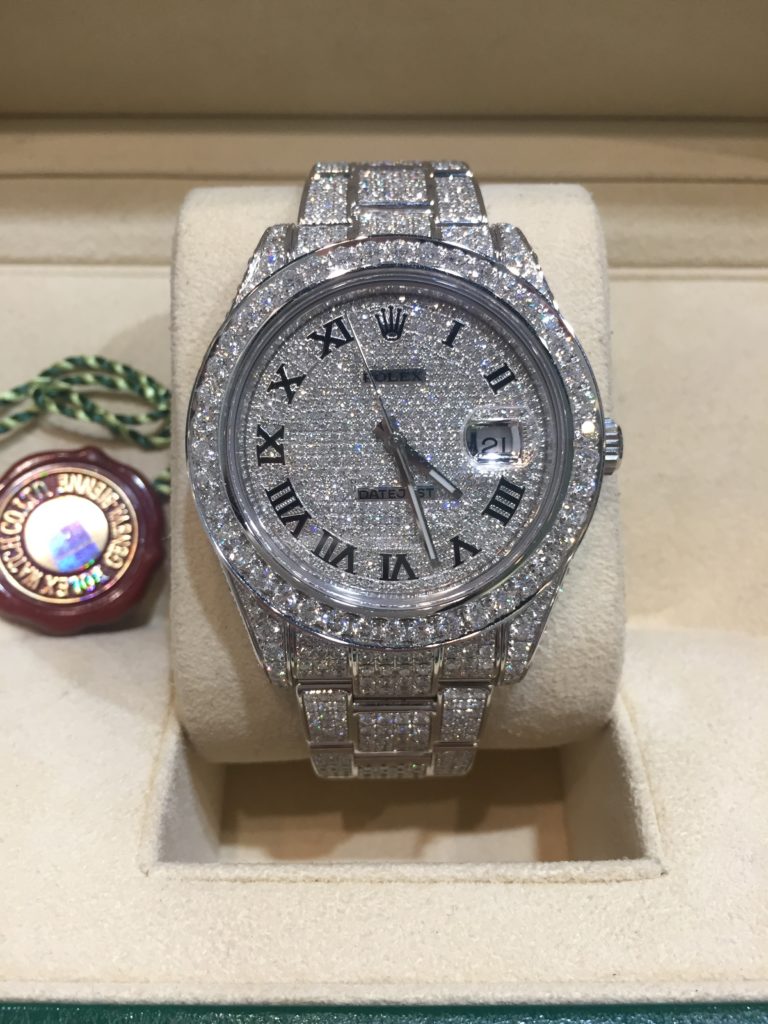 Rolex replica datejust SARU full brillanti special edition