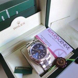 Rolex replica datejust blue dial oyster imitazione replica orologi