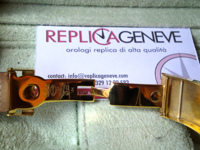 Rolex replica daytona oro sport 116509 vip strip leather orologio replica copia imitazione - immagine 6