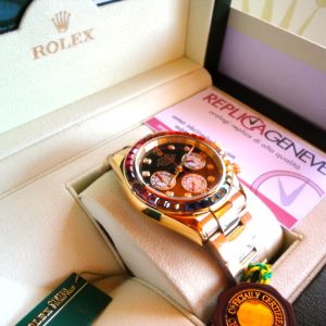 Rolex replica daytona rainbow oro giallo orologio replica copia