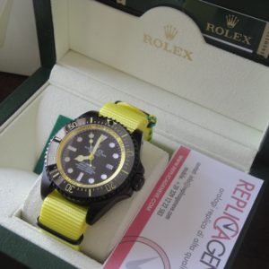 Rolex replica deepsea pro-hunter cordura giallo modena edition orologio replica imitazione