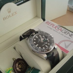 Rolex replica GMT master II camouflage cordura ceramichon ref. 116710ln orologio replica