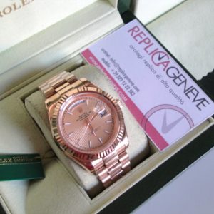 Rolex replica daydate II rose gold full dial orologio replica copia imitazione