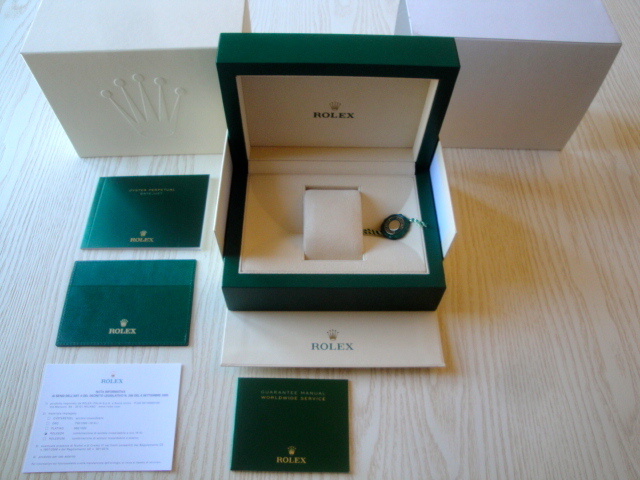 Rolex replica scatola box full set