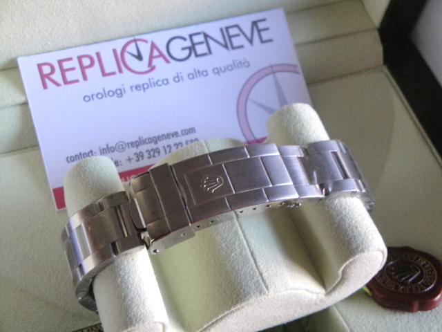 Rolex replica submariner data ghiera verde 50th anniversary orologio replica imitazione copia - immagine 6