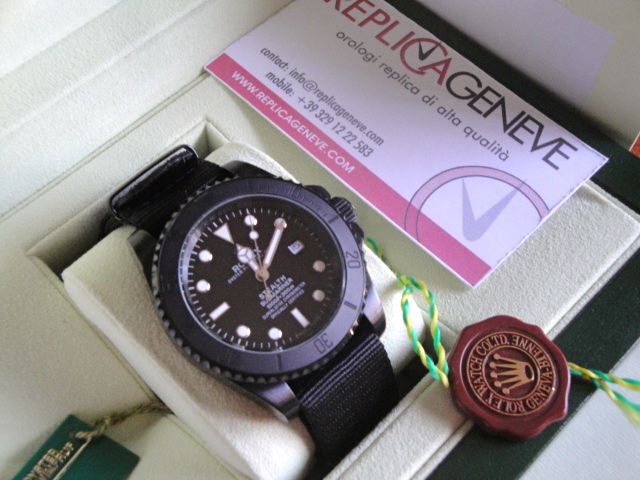 Rolex replica submariner pro-hunter PVD stealth orologio replica copia imitazione - immagine 3