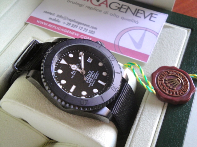 Rolex replica submariner pro-hunter PVD stealth orologio replica copia imitazione