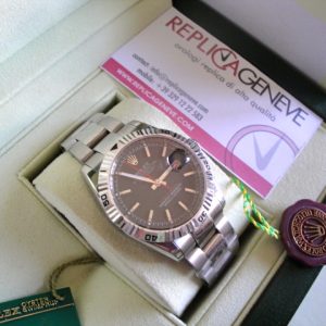 Rolex replica datejust turn-o-graph black dial oyster imitazione replica orologi