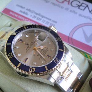 Rolex replica submariner ref. 16613 SEL blue acciaio oro orologio replica imitazione copia