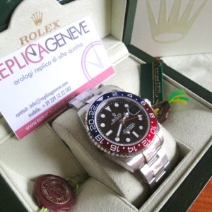 Rolex replica GMT master II ceramichon rosso blue my 2014 white gold orologio replica
