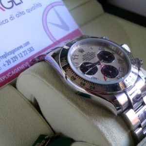 Rolex replica daytona 116509 white dial orologio replica copia imitazione
