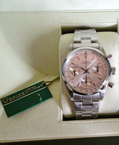 Rolex replica daytona vintage amagnetic argentee dial orologio replica copia - immagine 2