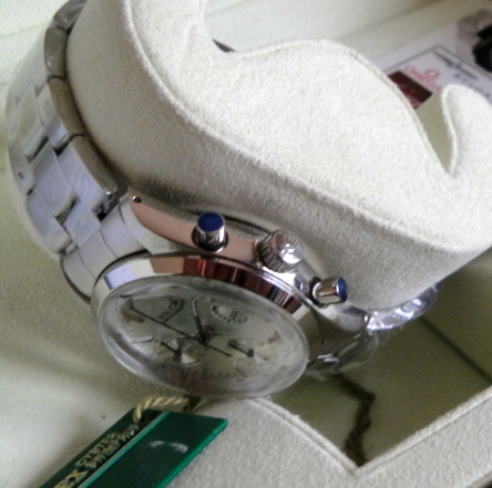 Rolex replica daytona vintage amagnetic argentee dial orologio replica copia - immagine 3