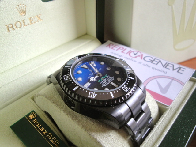 Rolex replica Deepsea Pro Hunter D-Blue imitazione replica orologio - immagine 11