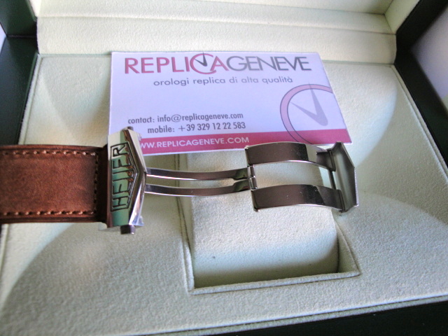 Tag-heuer replica vintage gold yellow space-x the first watch in the space orologio replica copia imitazione - immagine 7