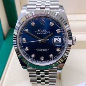 Rolex replica Datejust 41mm 126334 Blue dial