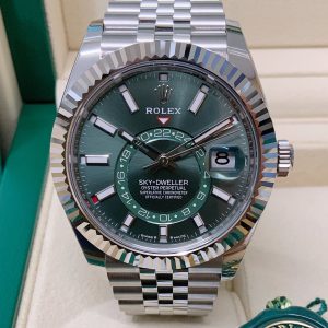 Rolex replica Sky-Dweller 336934 Green Dial