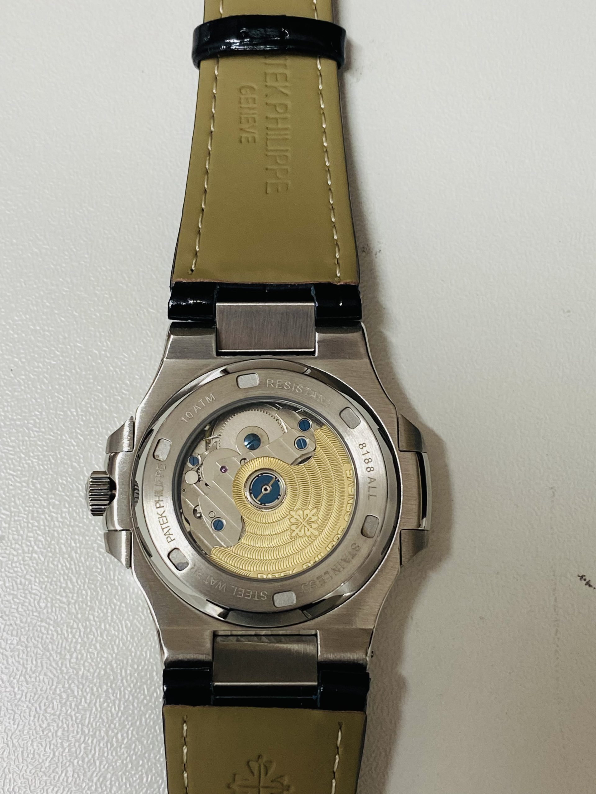 Patek Philippe replica nautilus 5726/1a black dial - immagine 3